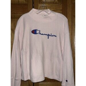 Champion Reverse Weave Warm Up Light Pink Size Medium